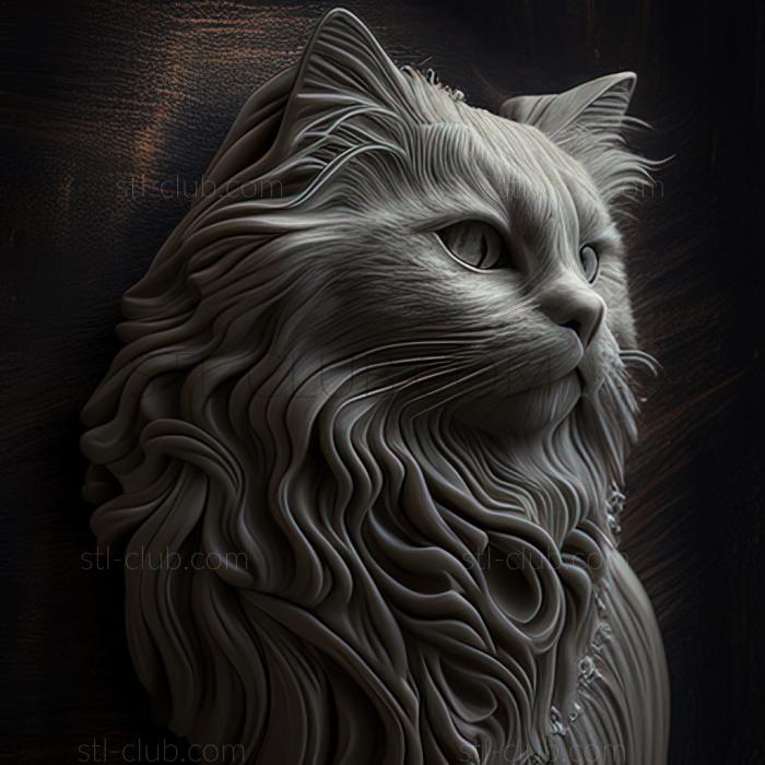 st Nebelung cat